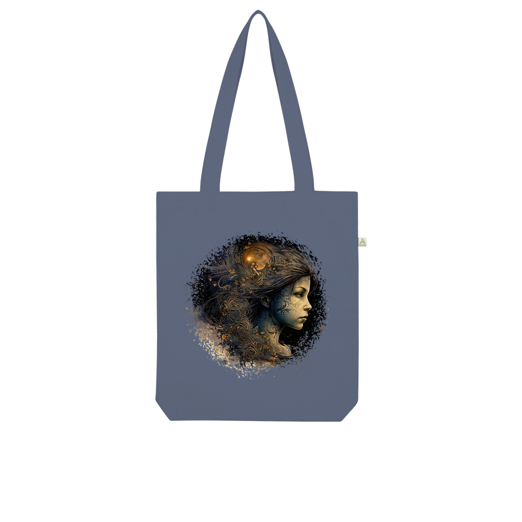 Goddess of Rebellion "Ember" Organic Tote Bag