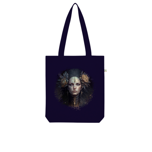 Warrior Goddess "Nyxara" Organic Tote Bag