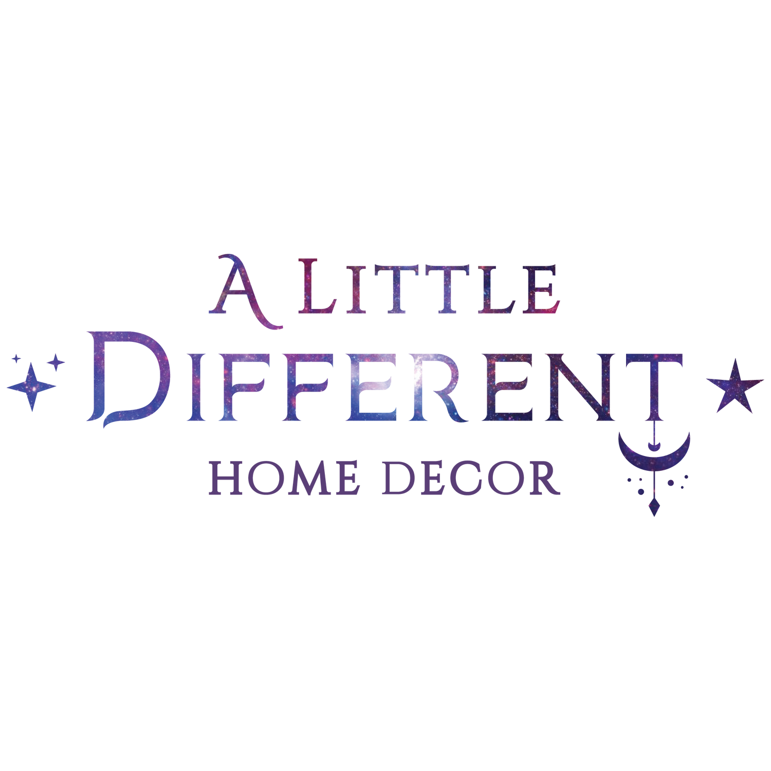 A Little Different Home Décor Logo