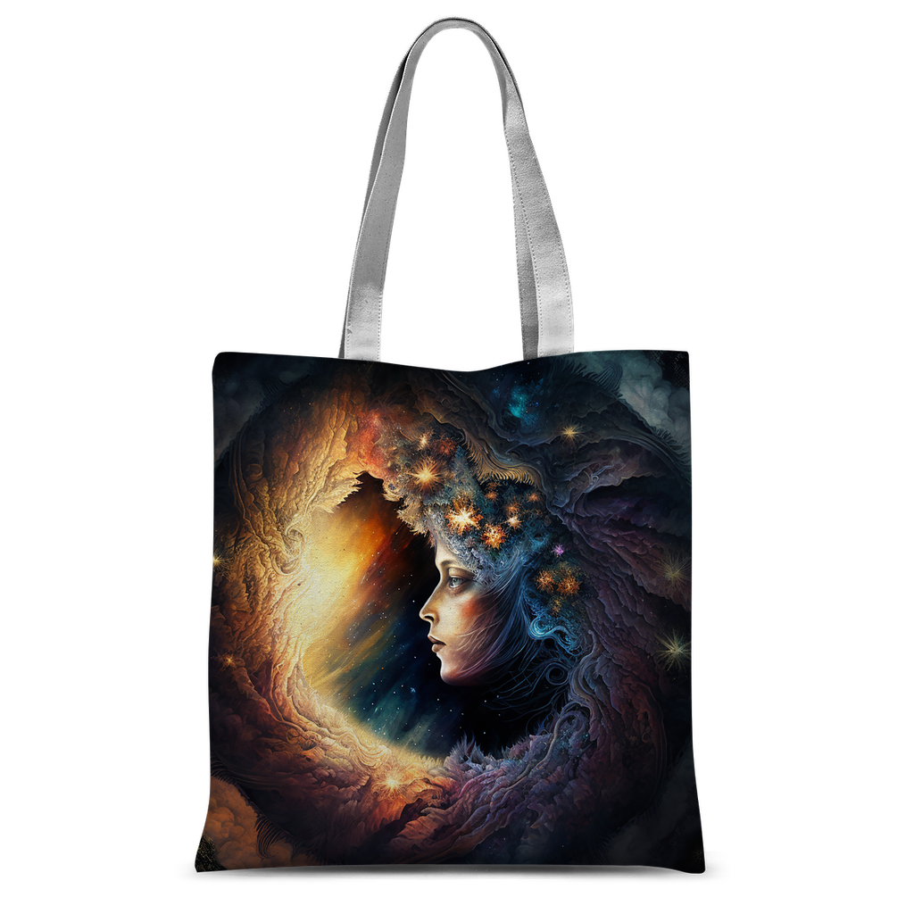 Celestial Goddess "Stellara" Classic Tote Bag