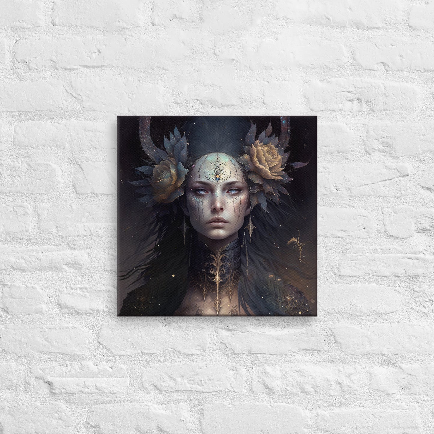 Warrior Goddess "Nyxara" Canvas
