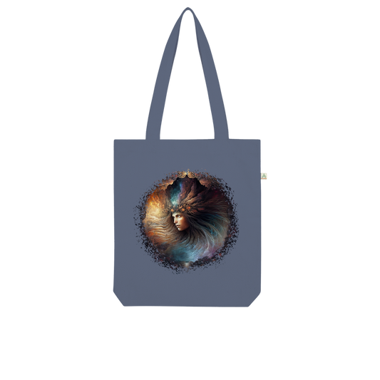 Celestial Goddess "Nebulae" Organic Tote Bag