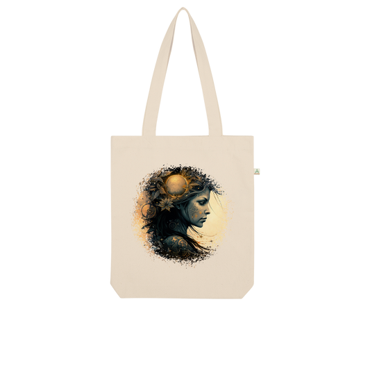 Goddess of Rebellion "Solara" Organic Tote Bag